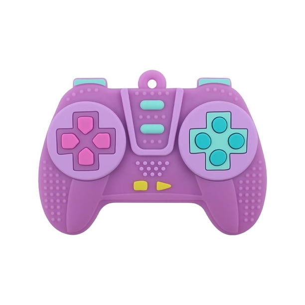 New Baby Chew Teething Game Controller Pad Shape Silicone Teething Toy For Babies 6-12 Months Gifts Sensory Educational