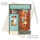 thumbnail image 3 of Tarjeta de felicitación SANTORO 3D Pop‑Up Café de libros, 3 of 7