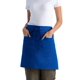 thumbnail image 5 of Delantal Chef Works Unisex Medio Bistro Servidor Azul Real, 5 of 5