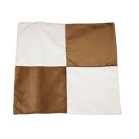 Máxima Design - Funda Cojín Gabriela Café Blanco Altea 50X50 Cm