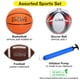 thumbnail image 2 of Set de pelota deportiva Xcello Sports Multi-Sport Jr. Balón de fútbol, baloncesto B7 y balón de fútbol tamaño 5 con bomba, 2 of 6