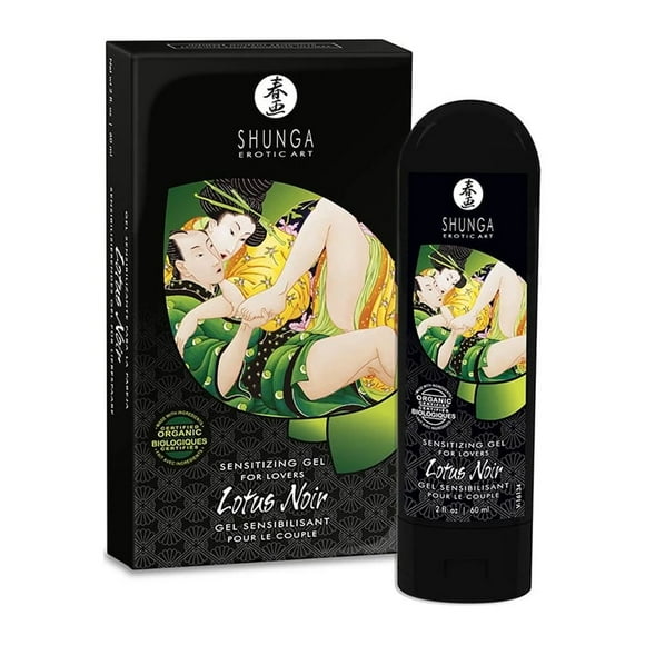 Lubricante Sensibilzante Para Parejas Lotus Noir