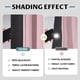 thumbnail image 2 of COSVIYA 100 Pink Blackout Curtains for Kids Room 63 Inches, 2 of 3