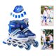 thumbnail image 1 of Patines Ajustables De 4 Ruedas Para Niños+5 Pcs Protecciones S Rosa, 1 of 9