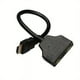 thumbnail image 1 of HDMI Splitter 1 In 2 Out, HDMI Output Splitter Adapter For Dual Monitors Male 1080P To Dual HDMI Female 1 To 2 Way HDMI Splitter Adapter Cable For HDTV HD, LED, LCD, TV, 1 of 2