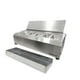 thumbnail image 1 of Salsera 5 estaciones inox con bandeja frio inox, 1 of 2
