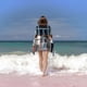 thumbnail image 2 of Arkadaşlar Toalla de playa de secado rápido con diseño temático, regalo para mujeres y niñas, ideal para cumpleaños, fans, amantes de la música, uso en la playa o al aire libre, 78 × 150 cm, 2 of 6