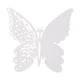 thumbnail image 1 of 50X Nombre De Mariposa Etiqueta De Tarjeta De Lugar Tarjeta De Nombre De Acompañante Decoración De Mesa De Boda Blanco, 1 of 3