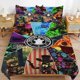 thumbnail image 1 of x570 Five Nights at Freddy's FNAF Bed Duvet Cover Microfiber Bedding Sets 3D Printed Lightweight 3 Piece Comforter Sets, 1 Duvet Cover And 2 Pillow Shams for Kids Boys Girls 90"x90" jn5, 1 of 5