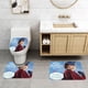 thumbnail image 2 of El Regreso de Mary Poppins Juego de 3 alfombras de baño de coral fleece: tapete de baño + alfombra de inodoro en forma de U + funda de tapa de inodoro en forma de O, 2 of 6