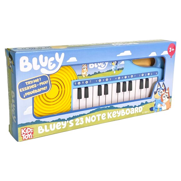 Teclado musical Bluey Portable para aprender a tocar de 23 notas