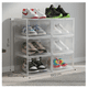 thumbnail image 3 of Set 6 Cajas Mueble Zapatero Organizadores De Zapato Multiuso, 3 of 4