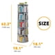 thumbnail image 5 of Estantería giratoria Tower SpaceAid de 5 niveles, gris Lazy Susan, 5 of 7