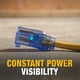 thumbnail image 3 of Cable de extensión Dewalt 15 m 12/3 SJTW con extremos iluminados amarillo, 3 of 4
