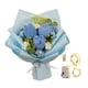 thumbnail image 1 of Ramo De Flores De Ganchillo Tulipanes Azul, 1 of 3