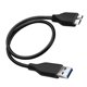 thumbnail image 1 of Cable USB SaiTech IT 45 cm Micro B 3.0 Negro, 1 of 8