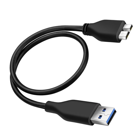 Cable USB SaiTech IT 45 cm Micro B 3.0 Negro