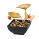 thumbnail image 5 of Cascada De Cascada De Mesa De Fuente De Mesa De 2 Niveles Para Decoración De Oficina Mariposa, 5 of 5
