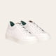 thumbnail image 1 of PRE ORDER - Zapatilla Urbana / Original de Cuero Mujer Real OLKI - Blanca negro 35, 1 of 6
