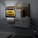thumbnail image 5 of Auto de Carrera Luz nocturna LED con sensor de anochecer a amanecer para dormitorio, baño, pasillo, escaleras - Lámpara LED nocturna de enchufe, 0.5W - 1 pieza, 5 of 6