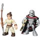 thumbnail image 1 of Figuras de Acción Playskool Héroes Galácticos Star Wars Rey y Phasma, 1 of 3