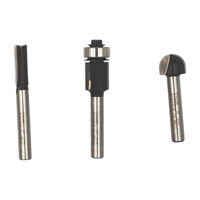 Set 3Pcs Fresas Encastre 1/4 D-70465 Makita