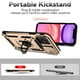 thumbnail image 3 of Estuche GANGXUN para iPhone 11 Pro, soporte giratorio 360°, estilo mecánico y magnético, 3 of 5