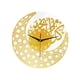 thumbnail image 1 of Reloj Análogo Eid Ramadan Silencioso Redondo 12 Pulgadas Aureate, 1 of 3