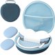 thumbnail image 1 of Funda rígida para AirPods Max ProCase con funda de silicona para auriculares, color azul marino, 1 of 7