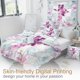 thumbnail image 5 of Moon Wolf Bedding Green Watercolor Forest Wolf Landscape Duvet Cover Sets 3 Pieces Wild Animal Bedding Set, 5 of 5