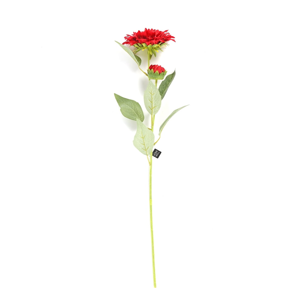 Homewell - Flor Girasol Artificial Rojo 60cm