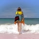 thumbnail image 2 of Fixed Toalla de playa de secado rápido con diseño temático, regalo para mujeres y niñas, ideal para cumpleaños, fans, amantes de la música, uso en la playa o al aire libre, 78 × 150 cm, 2 of 6