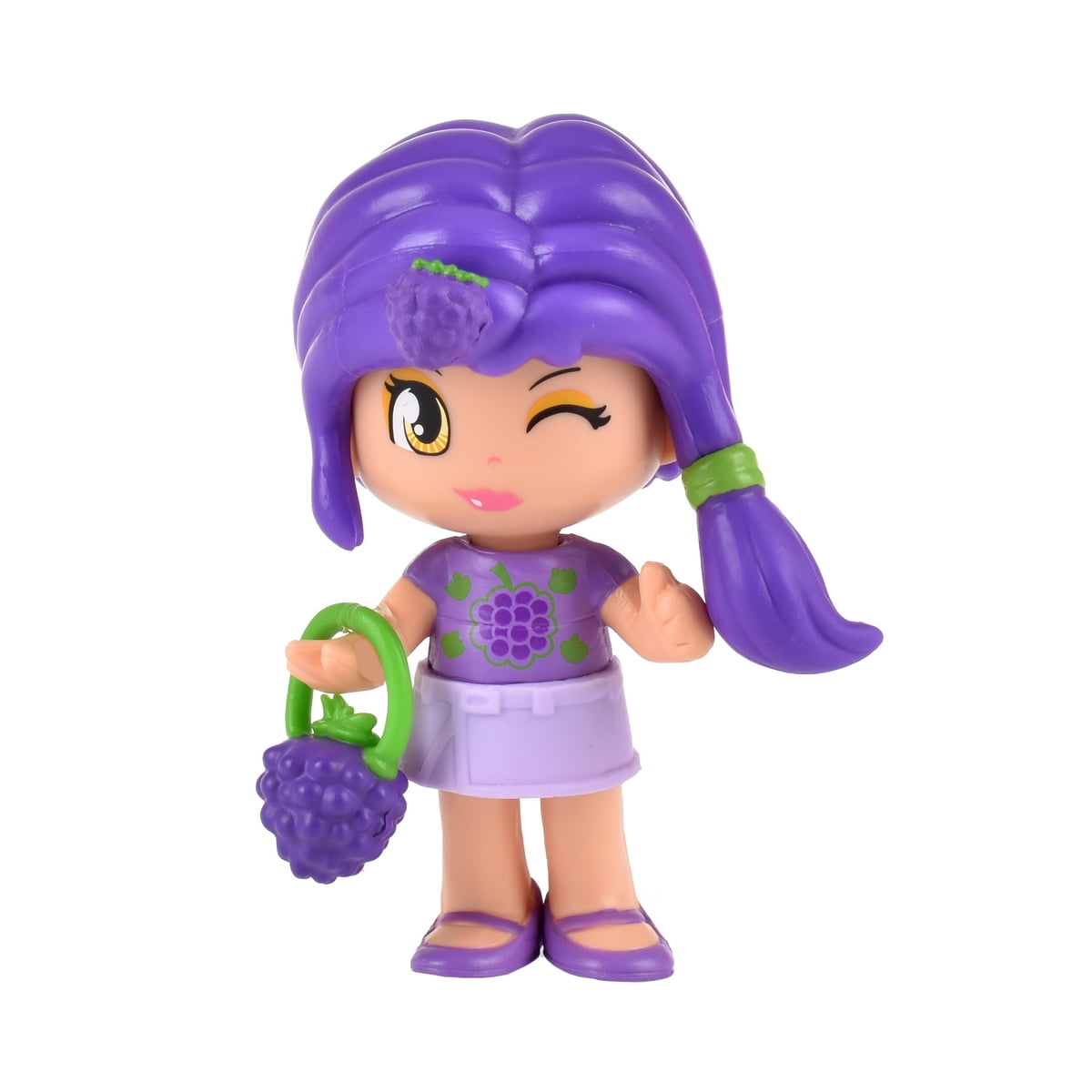 Muñeca Pinypon Con Accesorio - Morado