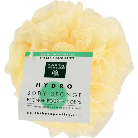 Esponja corporal Earth Therapeutics Hydro con correa de mano natural