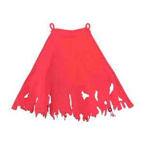 Magideal - Capa A Escala 1/12, Capa Para Figura, Modelo De Tela, Ropa De Muñeca En Miniatura Elegante Para Figura De Acción De 6 Pulgadas Y Accesorios De Muñeca Rojo
