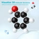 thumbnail image 2 of Kit de modelos moleculares YCHOULEK, conjunto de 240 piezas de química orgánica, 2 of 3