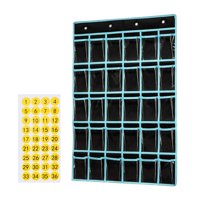 Bothyi - Cuadro De Bolsillo Para El Aula, Para Colgar En La Pared O En La Puerta, Para Teléfonos Móviles, Organizador Colgante