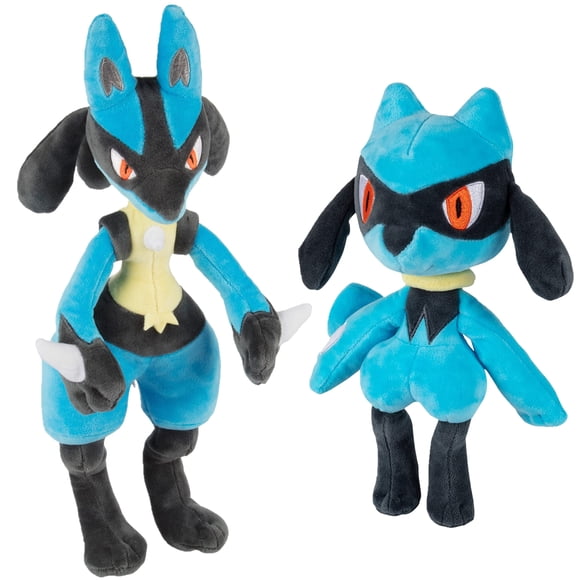Juguetes de peluche Jazwares Pokemon Lucario y Riolu