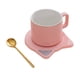 thumbnail image 2 of Posavasos Con Calentador USB, Posavasos Térmicos, Calentador De Café Inteligente Para Té, Escritorio, Hogar, Rosa, 2 of 3