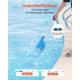 thumbnail image 5 of Aspiradora de piscina VEVOR 26 l/min inalámbrica con barra de extensión de 1 hora, 5 of 9