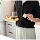 thumbnail image 3 of Pack 2 Platos Picoteo Tabla  Madera Bandeja Asados Aperitivos Soporte Copas, 3 of 5