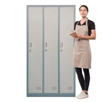 Prochef - Locker Casillero Metalico 3 Cuerpos 3 Puertas
