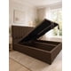 thumbnail image 1 of Cama Baul King Turin Onyx Con Sistema Hidráulico Café, 1 of 5