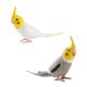 thumbnail image 4 of 2 Esculturas De Animales De Pájaro Para Decoración Del Hogar, Figuras De Loro, Juguetes Para Paisajismo DIY, 4 of 5