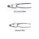 thumbnail image 3 of 1pc, Zinc Alloy Nut Cracker, Seafood Sheller, Metal Chestnut Clip, Walnut Almonds Hazelnuts Pliers, Multi-Functional Nut Opener, Kitchen Gadgets, Kitchen Stuff, Kitchen Accessories, Home Kitchen Items, 3 of 4