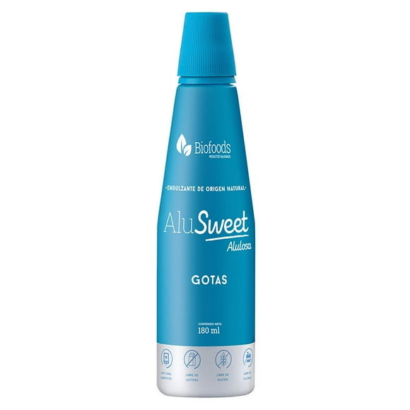 Endulzante Líquido Alulosa Botella, 180 ml