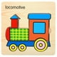 thumbnail image 1 of Children's Wooden Puzzle Toys,15*15cm/5.9*5.9in Transportation Travel Tool Shape Cognition Early Education Puzzle Three-dimensional Hand Scratching Board Jigsaw Puzzle Puzzle, 1 of 3