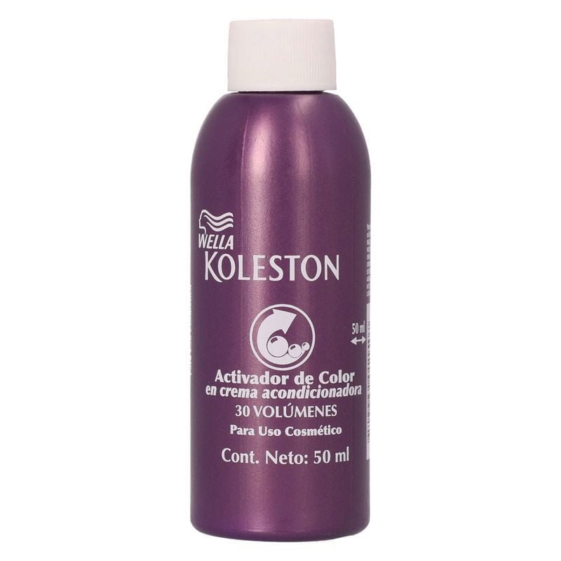 Activador De Color En Crema 30 Volumén 50 ml Koleston