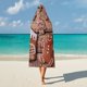 thumbnail image 5 of Hombre de Jengibre Manta Capa con Capucha Anti-Bolitas, Manta de Lana Ártica Suave, Manta Portátil de Felpa Ligera y Lujosa, Poncho para Siesta en Casa y Oficina, 100*130cm, 5 of 6