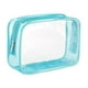 thumbnail image 4 of Bolsa De Aseo Impermeable Reutilizable Contenedor Bolsa De Playa Bolsa De Maquillaje Transparente Azul, 4 of 5